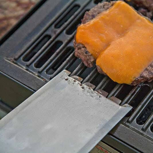 Camp Chef Stainless Steel Grooved Spatula 2 Camp Chef Stainless Steel Grooved Spatula - Image 2