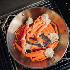 Weber Grills Crafted Wok And Steamer -BBQGrills Shop weber crafted wok steamer lifestyle